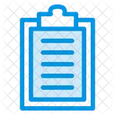 Clipboard Paper Document Icon