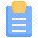 Clipboard Checklist List Icon
