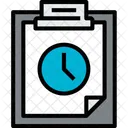 Clipboard Time File Icon