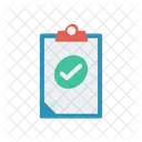 Clipboard Tick Document Icon