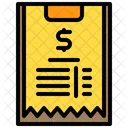 Clipboard Bill Payment Icon