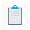 Clipboard List File Icon