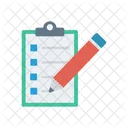 Clipboard Checklist Document Icon