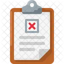 Block Fail Test Icon