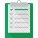 Clipboard List Document Icône