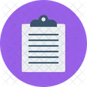 Clipboard Analysis Business Icon