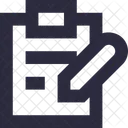 Clipboard Document Sheet Icon
