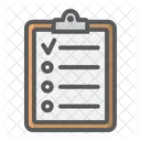 Checklist Clipboard Note Icon