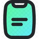 Note Paper List Icon