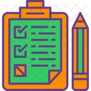 Clipboard Checklist Task Icon