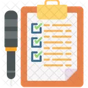 Clipboard Checklist Checkmark Icon