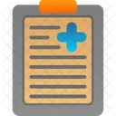 Clipboard Document Medical Icon