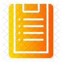 Clipboard Checklist Files And Folders Icon