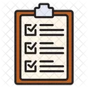Clipboard List Tasks Icon