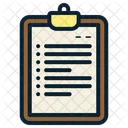 Clipboard Report Checklist Icon