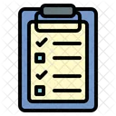 Clipboard Checklist List Work Oder Compliance Icon