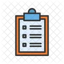Clipboard Task List Checklist Icon