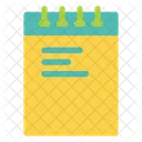 Flat Note Document Icon