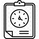 Clipboard Document List Icon