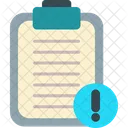 Clipboard Document List Icon