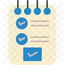 Clipboard Document List Icon