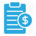 Clipboard Budget Cost Icon