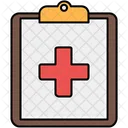 Medical Chart Clipboard Icon