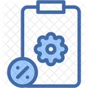 Clipboard Bargain Sticker Icon