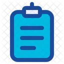 Clipboard Task List Icon