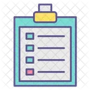 Clipboard Notes Survey Icon