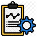 Clipboard analytics  Icon