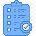 Clipboard Approved Clipboard Checklist Icon