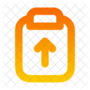 Clipboard-arrow-up  Icon