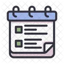 Clipboard calendar  Icon