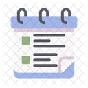 Clipboard calendar  Icon