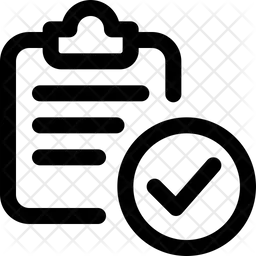 Clipboard Check  Icon