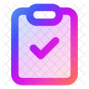 Clipboard Check  Icon