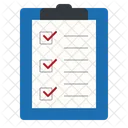 Clipboard Checklist Note Icon