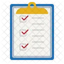 Clipboard checklist  Icon