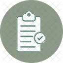 Clipboard completed  Icon