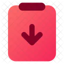 Clipboard Download  Icon
