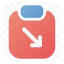 Clipboard Export  Icon