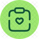 Clipboard Heart Icon