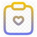 Clipboard heart  Icon