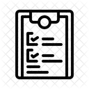 Clipboard Checklist Notes Icon