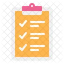 Clipboard Checklist Tasks Icon