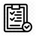 Clipboard Checklists Tasks Icon