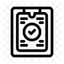Clipboard Checkmark Task Icon