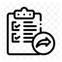 Clipboard Copy Share Icon