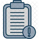 Clipboard Document Important Icon